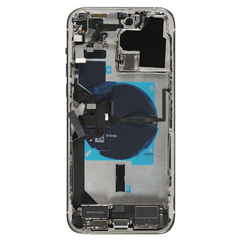 For iPhone 14 Pro Max Battery Back Cover Assembly, Version:US Version(Silver)