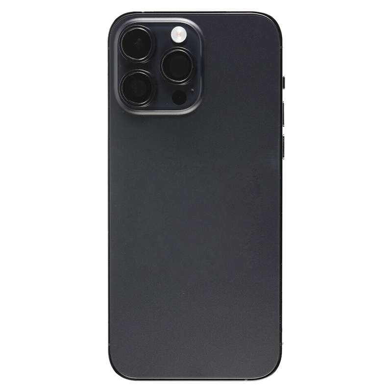 For iPhone 14 Pro Max Battery Back Cover Assembly, Version:CE EU Version(Black)