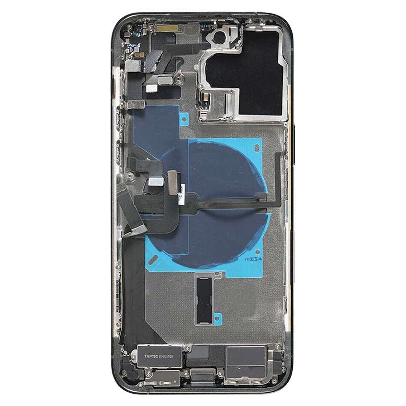 For iPhone 14 Pro Max Battery Back Cover Assembly, Version:CE EU Version(Black)
