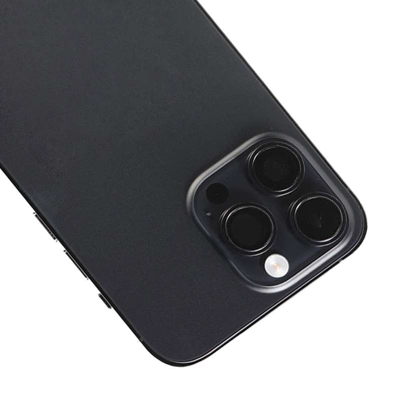 For iPhone 14 Pro Max Battery Back Cover Assembly, Version:CE EU Version(Black)