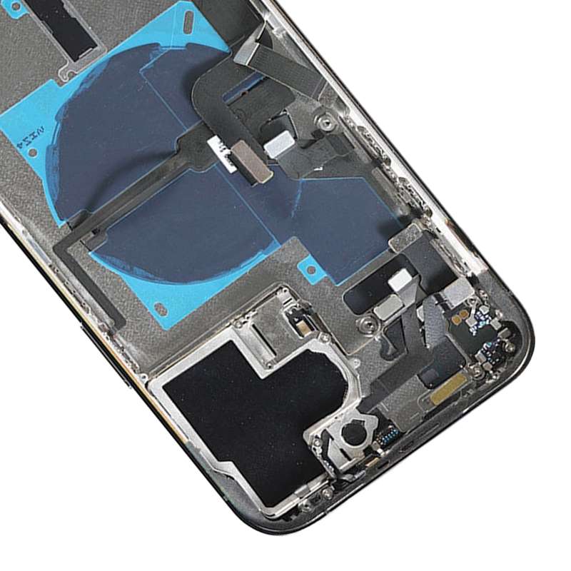 For iPhone 14 Pro Max Battery Back Cover Assembly, Version:CE EU Version(Black)