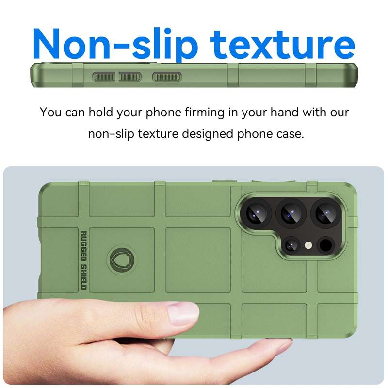 For Samsung Galaxy S25 Ultra 5G Full Coverage Shockproof TPU Phone Case(Black)