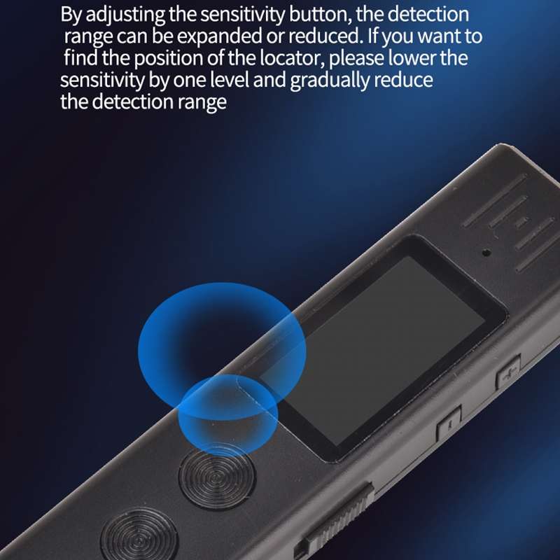 ZD09 Mini Portable Precise Intelligent Detector(Black)