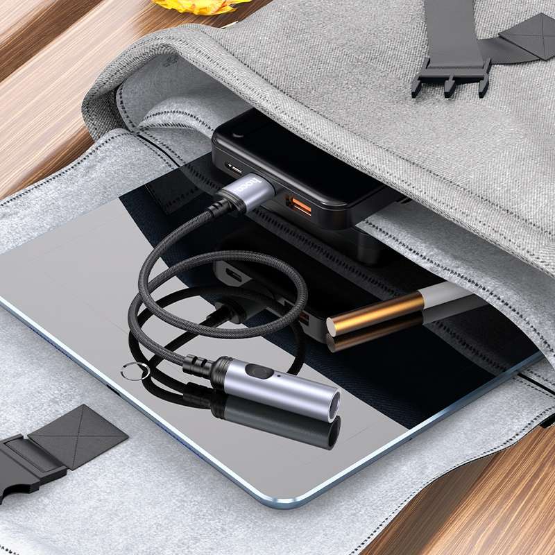 hoco UA30 USB mini Cigarette Lighter(Black)