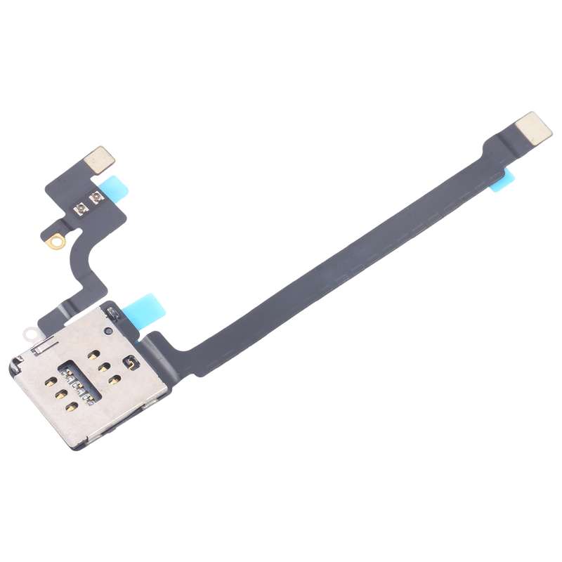 For iPad Pro 12.9 2022 SIM Card Reader Socket with Flex Cable
