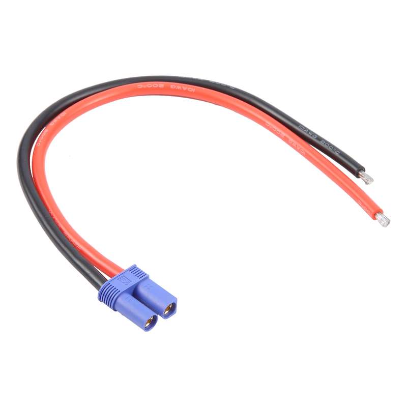 EC5 Female Connector Cable Car Power Emergency Start Silicone Soft Cable, Length:30cm