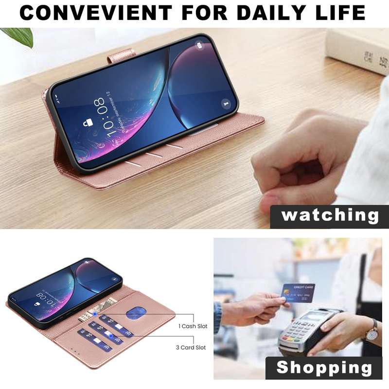 For Redmi Note 14 Pro 5G / Note 14 Pro+ 5G  Litchi Texture RFID Anti-theft Leather Phone Case(Gold)