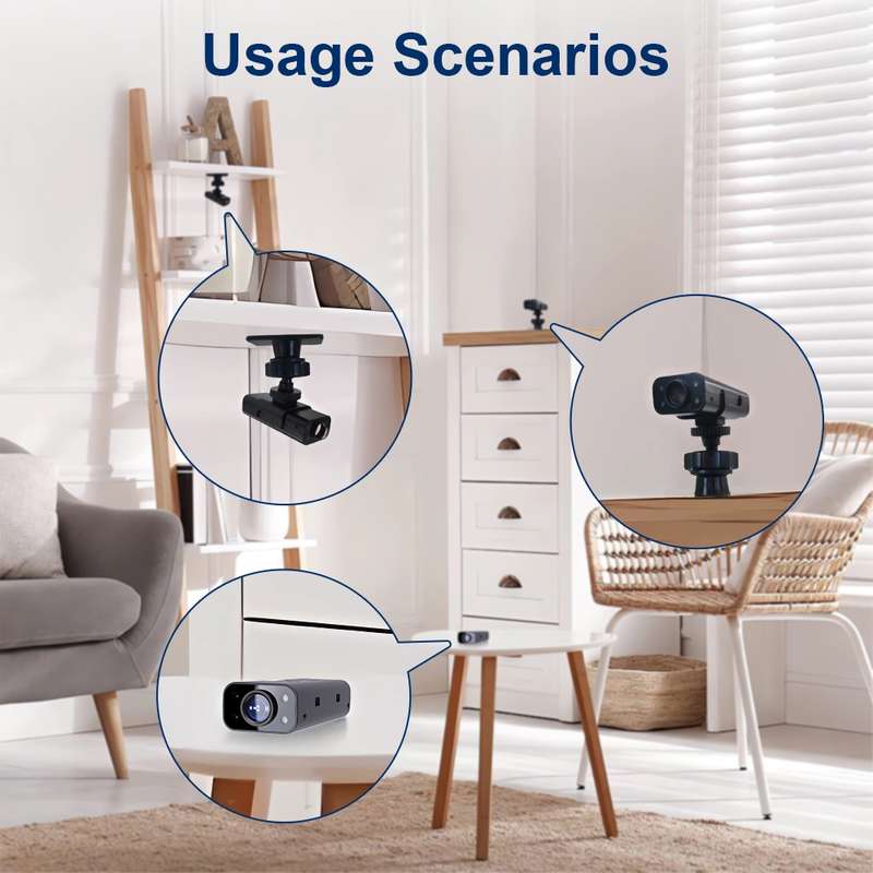 WK13 720P Smart Remote Wifi Camera Supports Infrared Night Vision(Black)