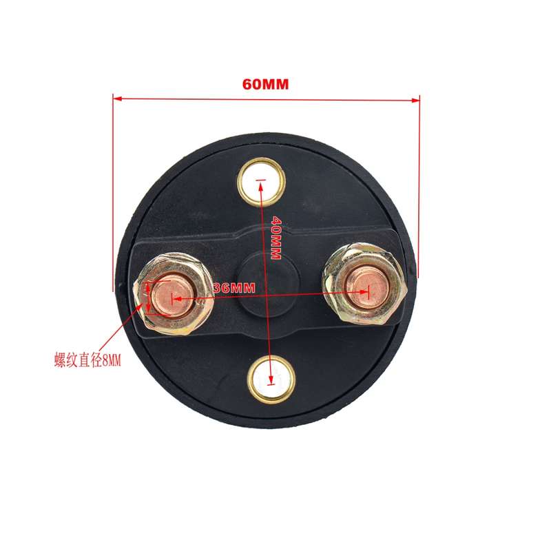 200A Car Battery Selector Isolator Disconnect Rotary Switch Cut