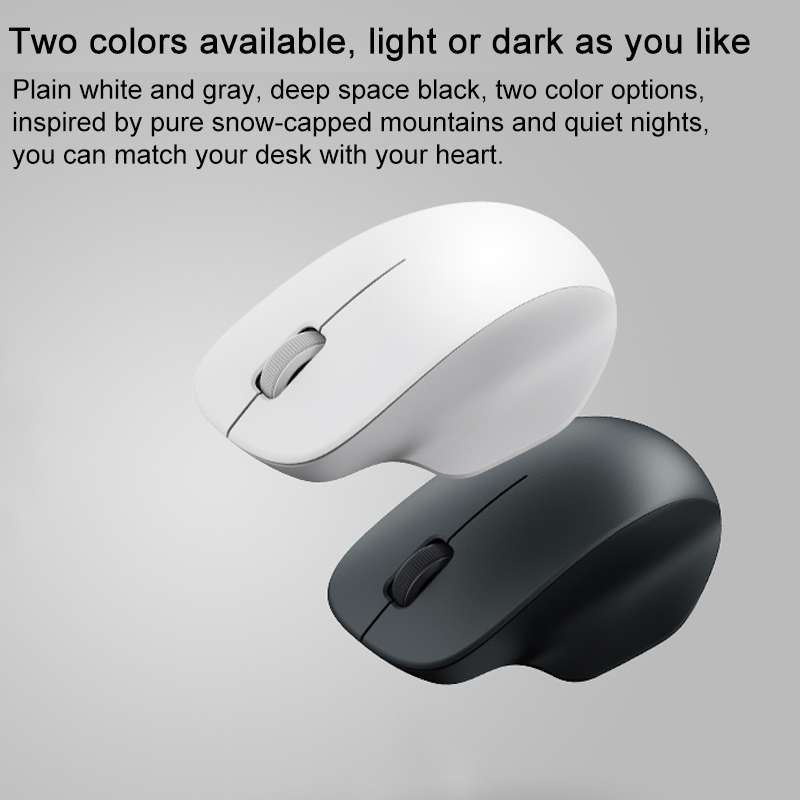 Original Xiaomi XMWXSB04YM 2.4GHz Portable Wireless Mouse Comfort Edition(Grey)