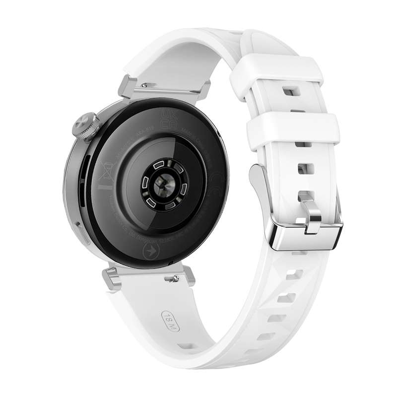 For Huawei Watch GT 5 41mm Official 18mm Silicone Watch Band(White)