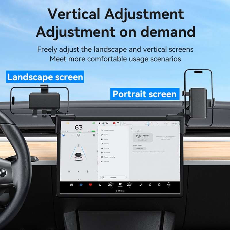 Yesido C250 Phone Clamp Holder For Car Floating Screen(Black)