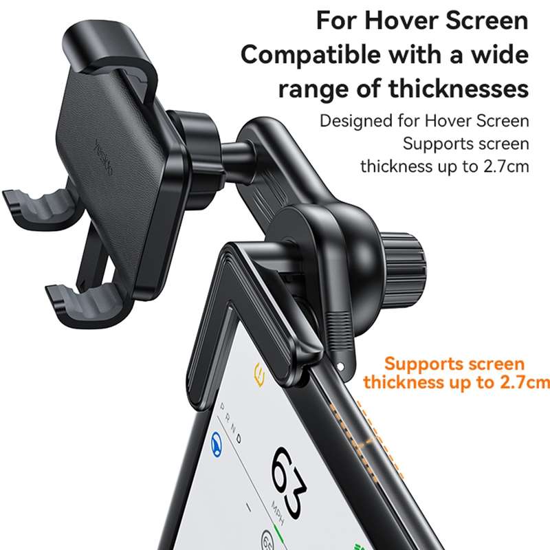 Yesido C250 Phone Clamp Holder For Car Floating Screen(Black)