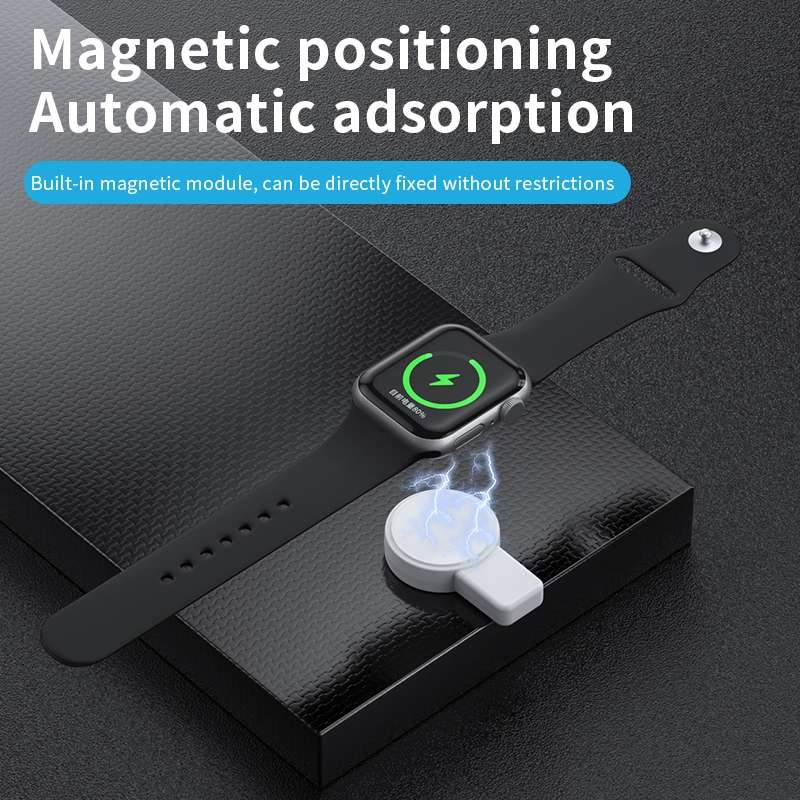 For Apple Watch Series X53 Portable Wireless Charger(Black)