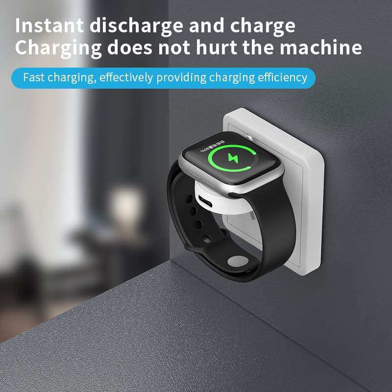 For Apple Watch Series X53 Portable Wireless Charger(Black)