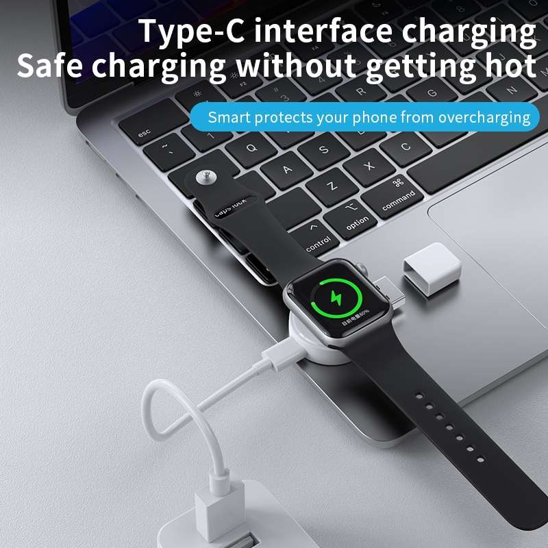 For Apple Watch Series X53 Portable Wireless Charger(Black)