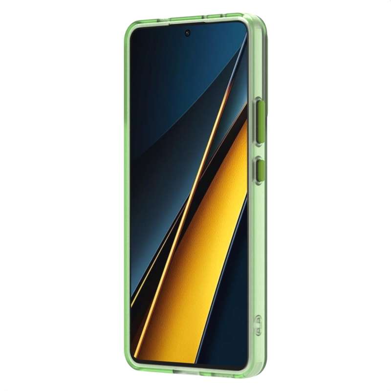For Redmi K70E Candy PC Hybrid TPU Shockproof Phone Case(White)