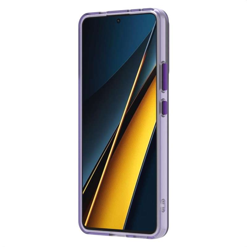 For Redmi K70E Candy PC Hybrid TPU Shockproof Phone Case(White)