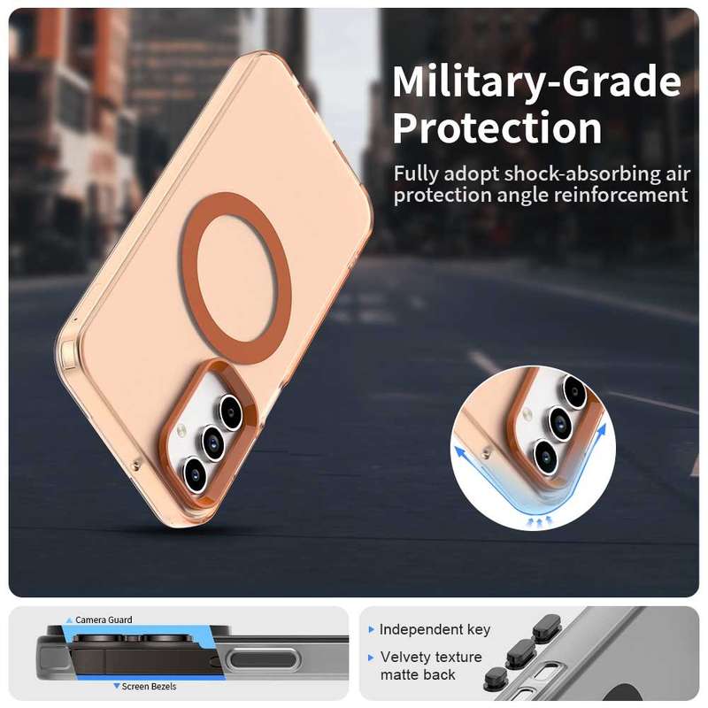 For Samsung Galaxy S25 Ultra 5G Candy Magsafe PC Hybrid TPU Phone Case(White)