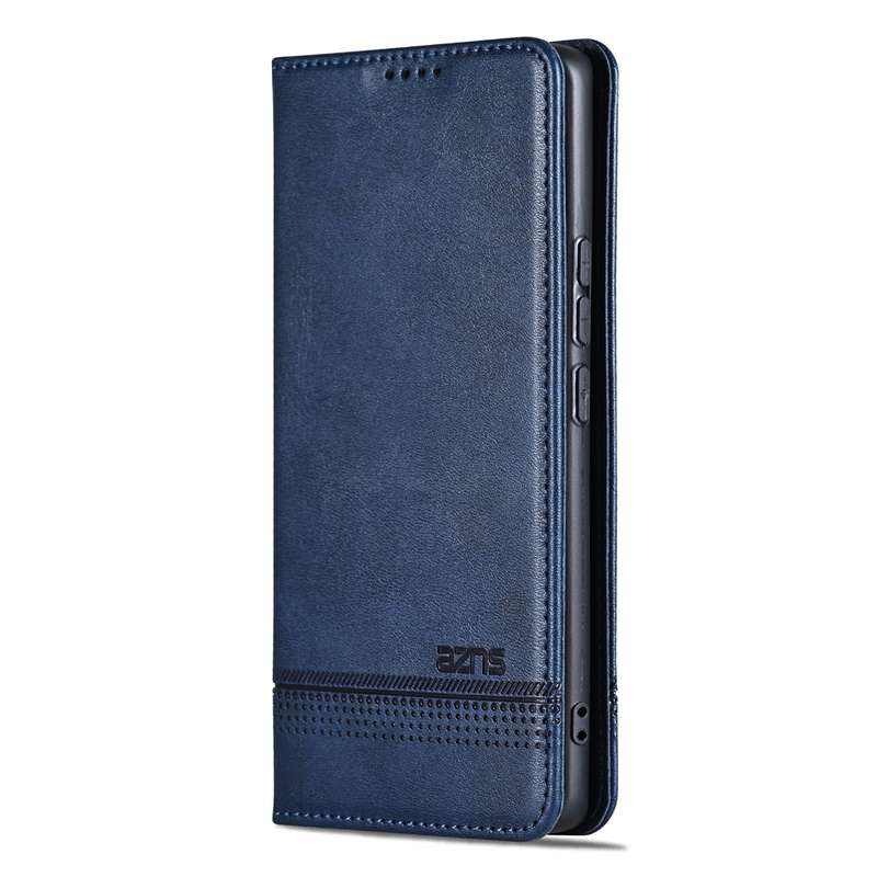 For Xiaomi 14T Pro AZNS Magnetic Calf Texture Flip Leather Phone Case(Red)