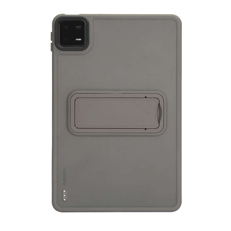 For Xiaomi Redmi Pad SE 11 Skin Feel Holder PC Hybrid TPU Tablet Case(Black)