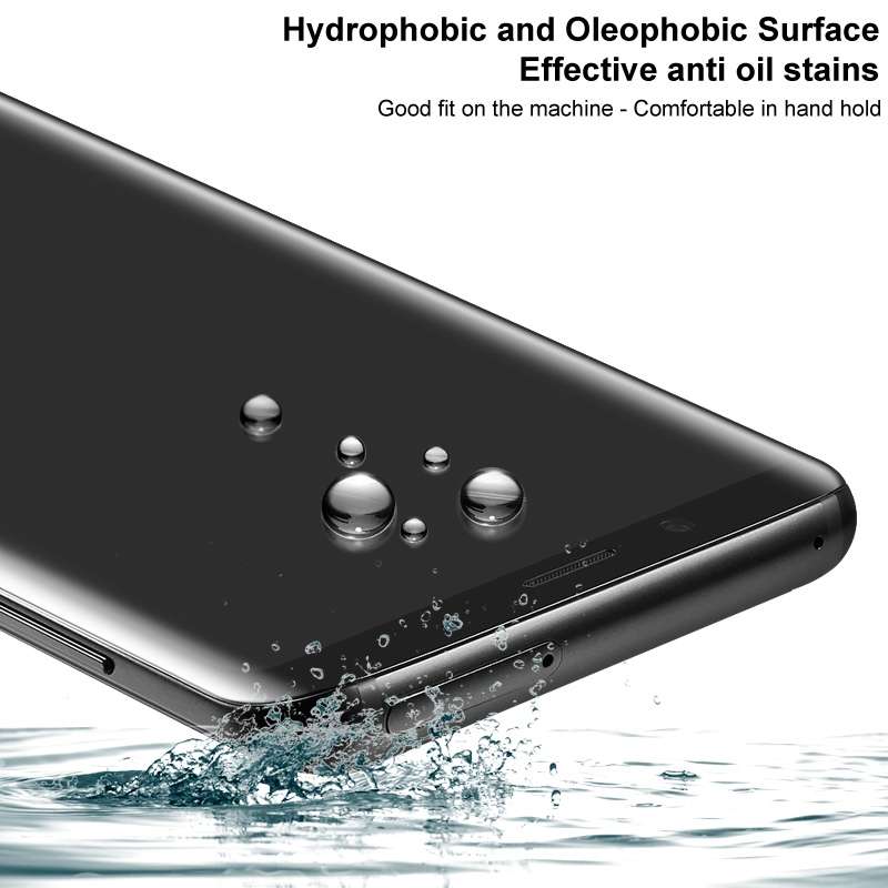 For Redmi Note 14 Pro 5G / 14 Pro+ 5G imak 3D Curved Privacy Full Screen Tempered Glass Film