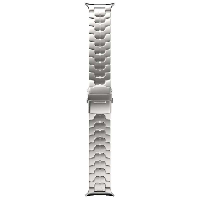 For Samsung Galaxy Watch Ultra 47mm Safety Buckle Pure Titanium Watch Band(Black)