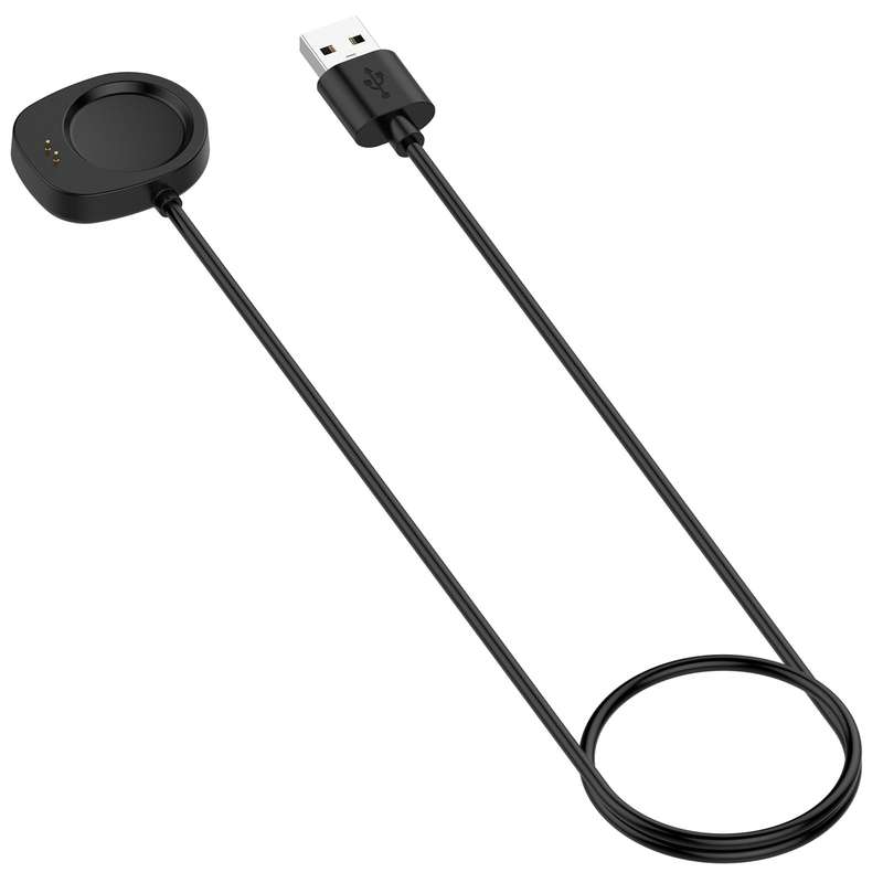 For Amazfit T-Rex 3 / Balance Smart Watch Magnetic Charging Cable, Length: 1m(Black)