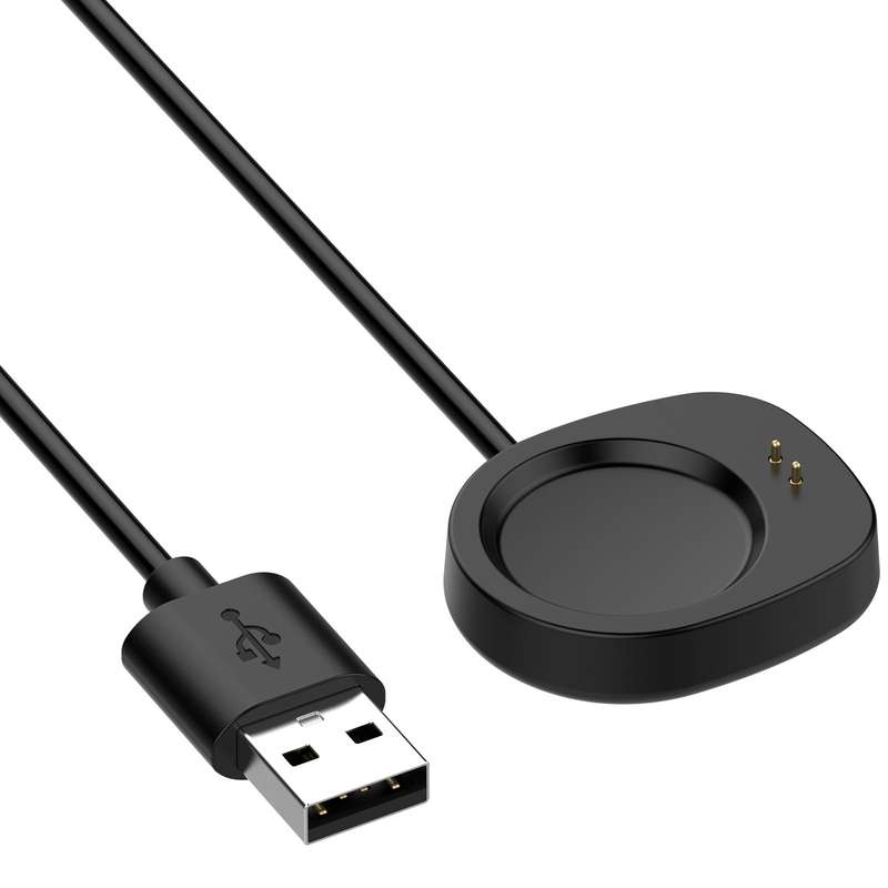 For Amazfit T-Rex 3 / Balance Smart Watch Magnetic Charging Cable, Length: 1m(Black)