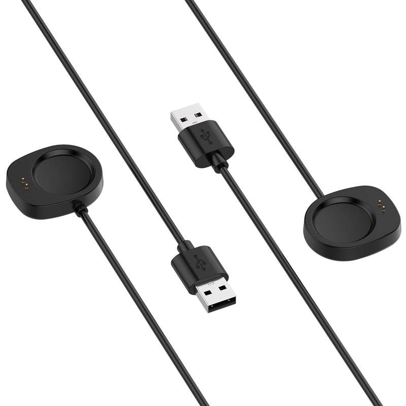 For Amazfit T-Rex 3 / Balance Smart Watch Magnetic Charging Cable, Length: 1m(Black)