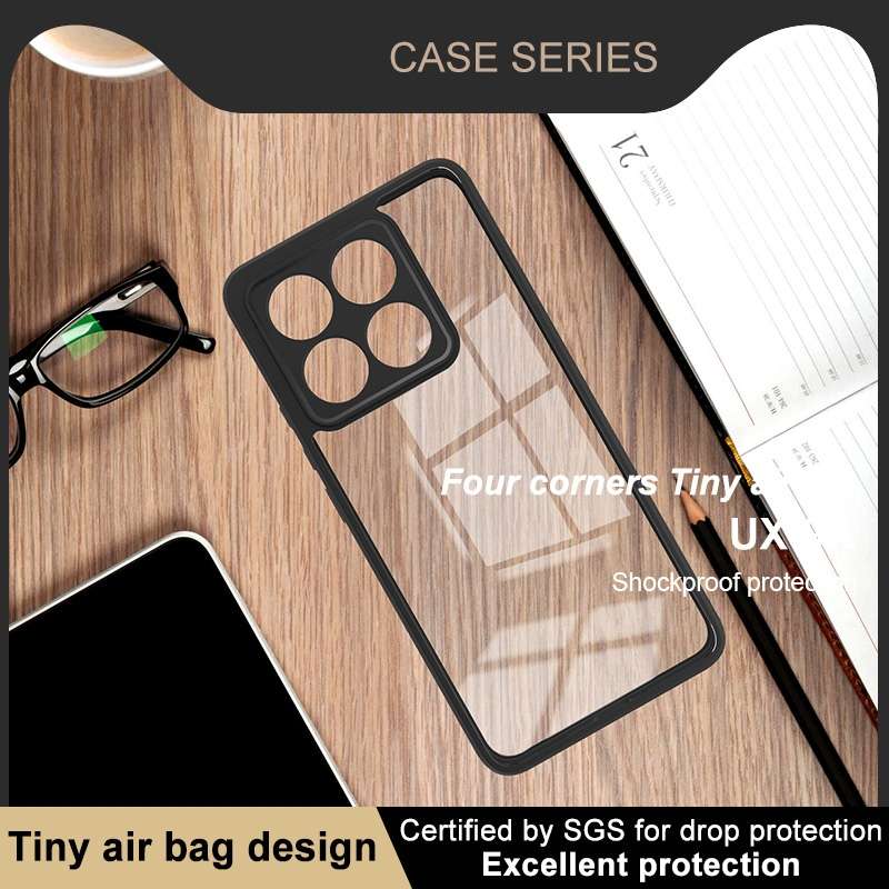 For Xiaomi 14T Pro imak UX-9A Series Four-corner Airbag Shockproof Phone Case