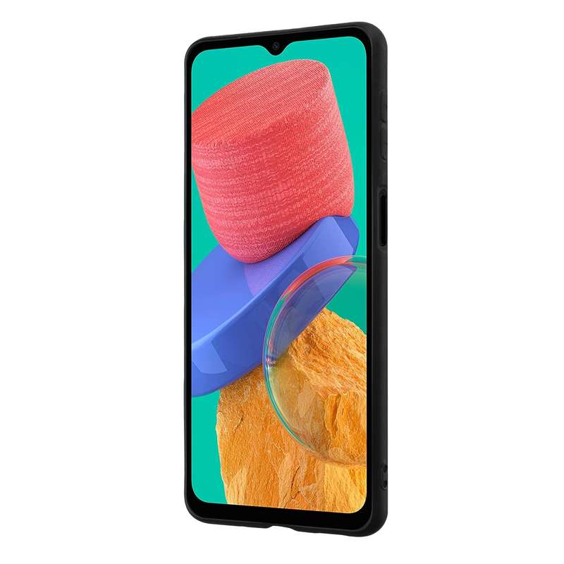 For Samsung Galaxy A12 / M12 Matte Ring Holder TPU Phone Case(Rose Gold)