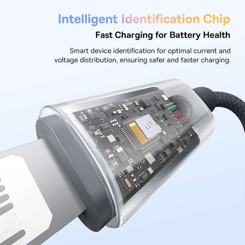 Baseus Discolor Series 2.4A USB to 8 Pin Fast Charging Cable, Cable Length:2m(Yellow)
