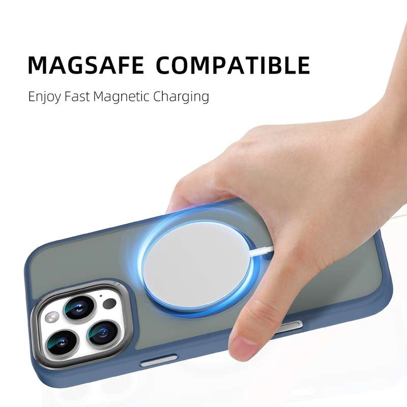 For iPhone 16 Mutural Skin Feel Series Frosted MagSafe Magnetic Phone Case(Black)