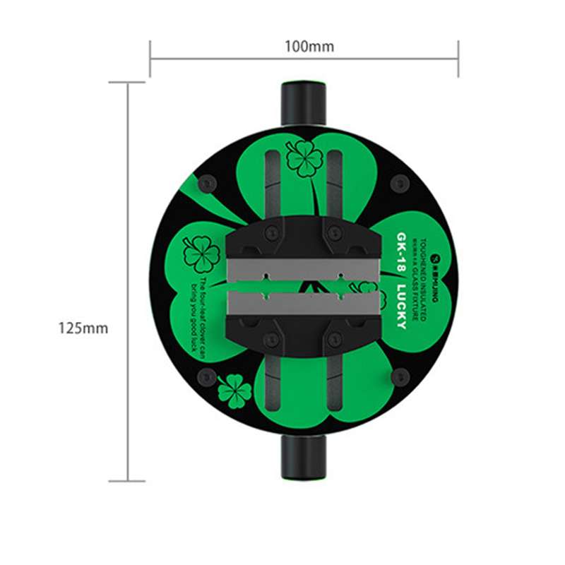 Mijing GK18 Orbicular Universal Toughened Insulated Glass Motherboard Repair Fixture