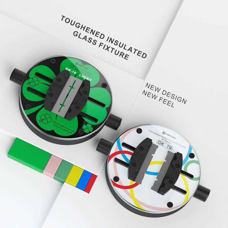 Mijing GK19 Orbicular Universal Toughened Insulated Glass Motherboard Repair Fixture