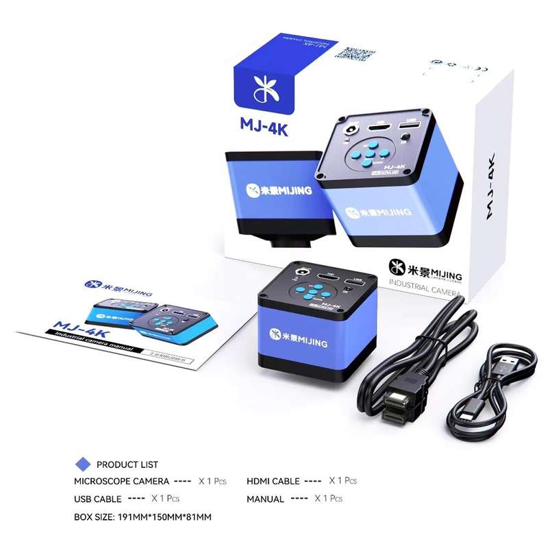 Mijing MJ-4K 4K HD Industry Microscope Camera