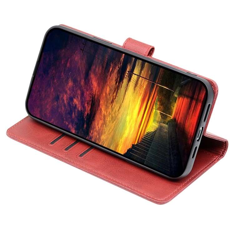 For iPhone 16 Calf Texture Buckle Flip Leather Phone Case(Black)