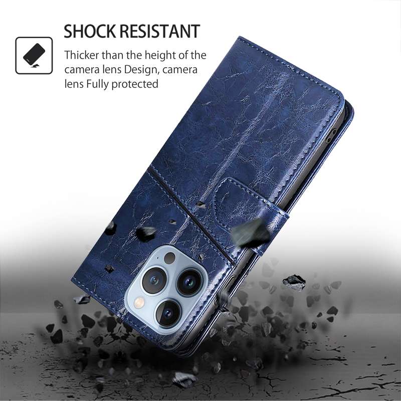 For iPhone 16 Geometric Stitching Leather Phone Case(Black)