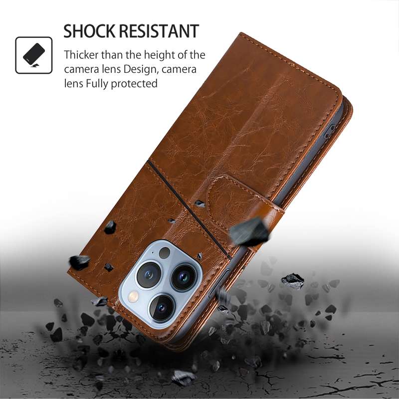 For iPhone 16 Geometric Stitching Leather Phone Case(Black)