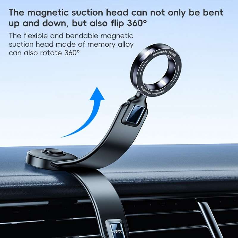 Yesido C217 Car MagSafe Magnetic Mobile Phone Holder(Black)