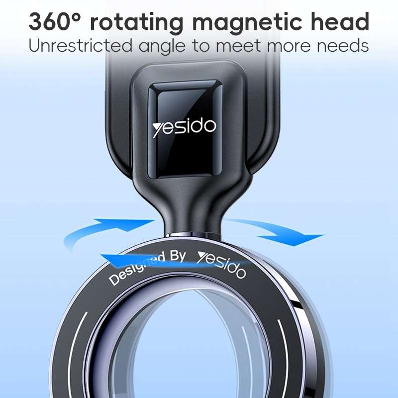 Yesido C217 Car MagSafe Magnetic Mobile Phone Holder(Black)