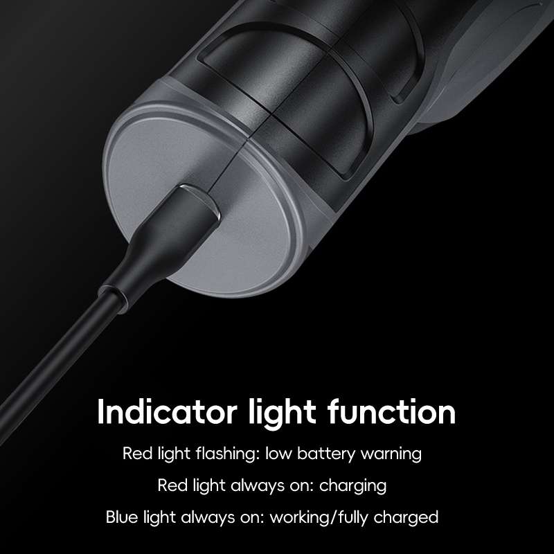 Yesido VC08 Brushless Motor Car Blowing and Suction Dual-Purpose Vacuum Cleaner(Black)