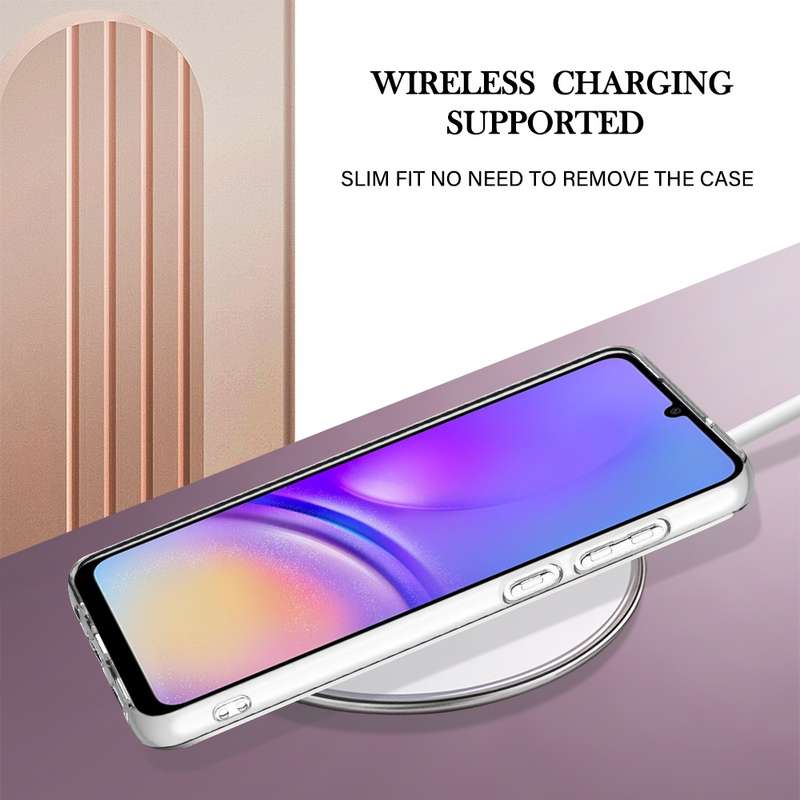 For Samsung Galaxy A06 4G Electroplating IMD TPU Phone Case(Pink Scales)