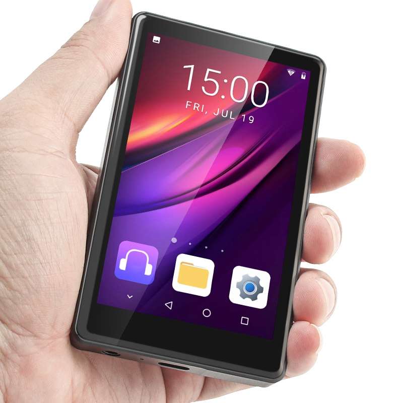 UNIWA MP009 4.0 inch IPS Screen Android 8.1 AI Smart Music Player Mini Tablet PC 2GB+16GB(Black)