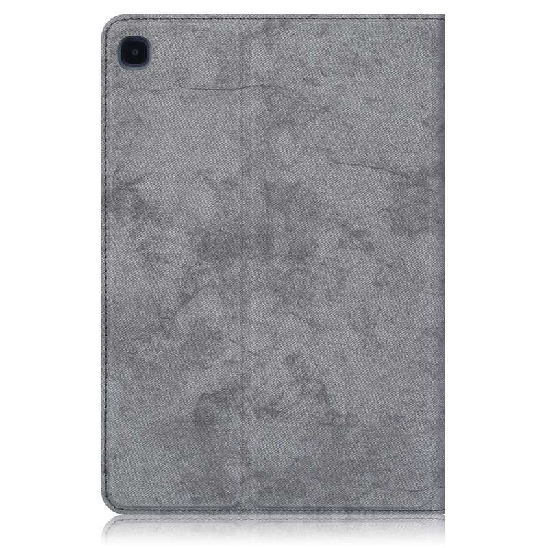 For Samsung Galaxy Tab S6 Lite P610/P615 Marble Cloth Texture TPU Horizontal Flip Leather Case with