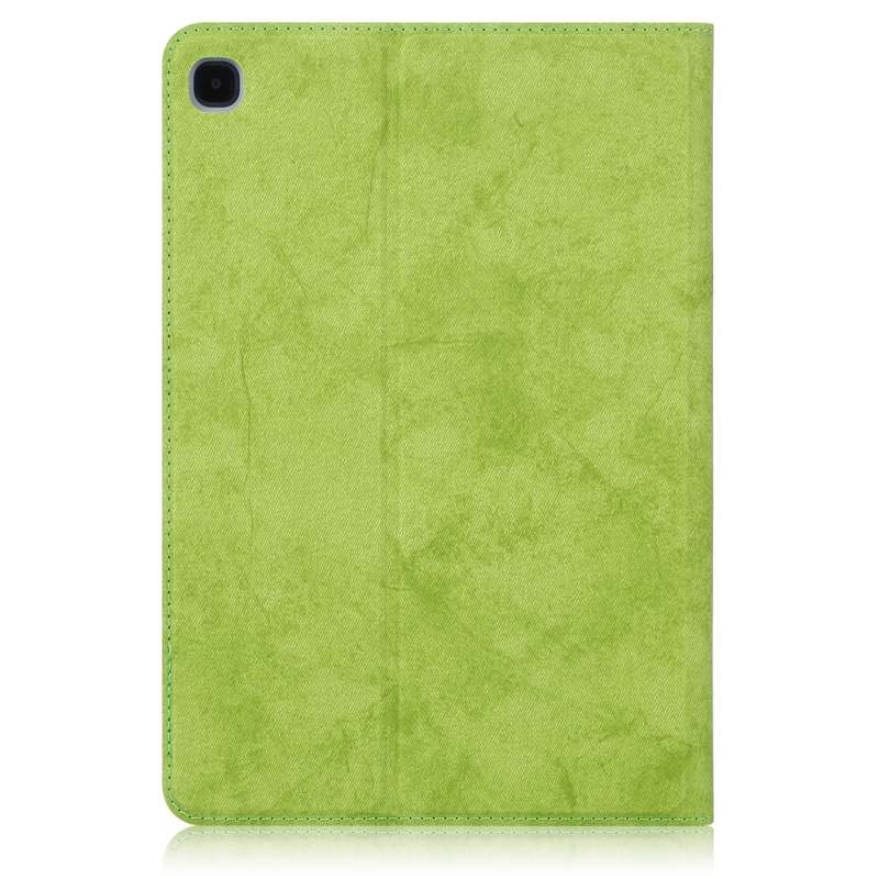 For Samsung Galaxy Tab S6 Lite P610/P615 Marble Cloth Texture TPU Horizontal Flip Leather Case with