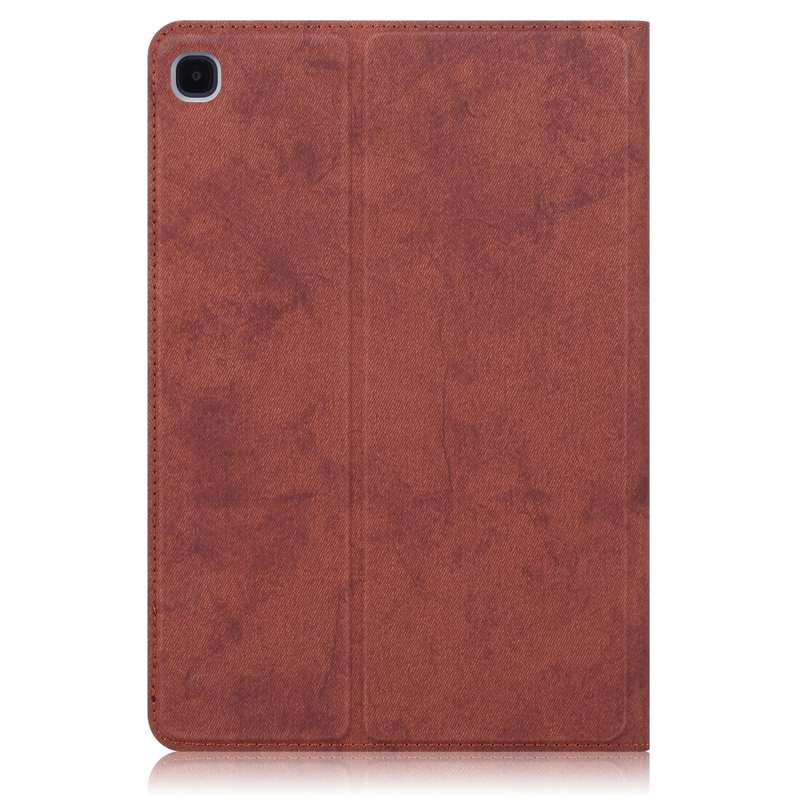 For Samsung Galaxy Tab S6 Lite P610/P615 Marble Cloth Texture TPU Horizontal Flip Leather Case with