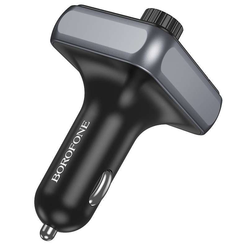 Borofone BC50 Ascenso PD20W & QC3.0 Car Bluetooth FM Transmitter(Black)