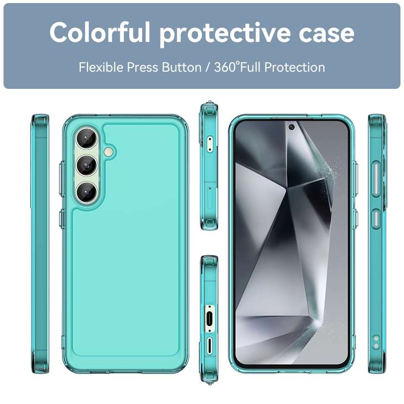 For Samsung Galaxy S24 FE 5G Candy Series TPU Phone Case